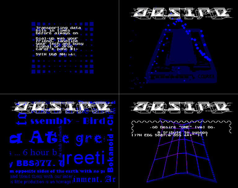 Desire "ONE" : Une BBS-intro sur Amiga