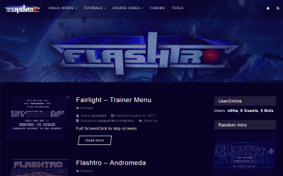Le site Flashtro
