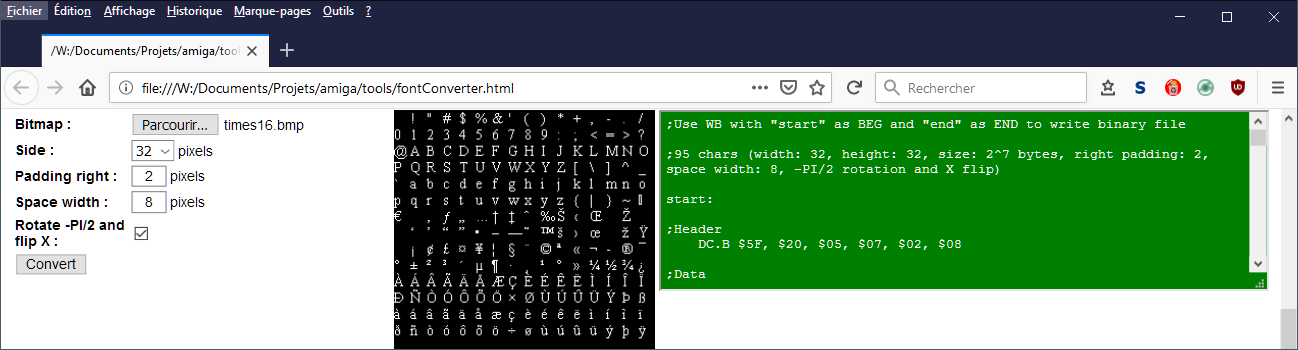 Le Convertisseur De Police A Largeur Variable Stash Of Code