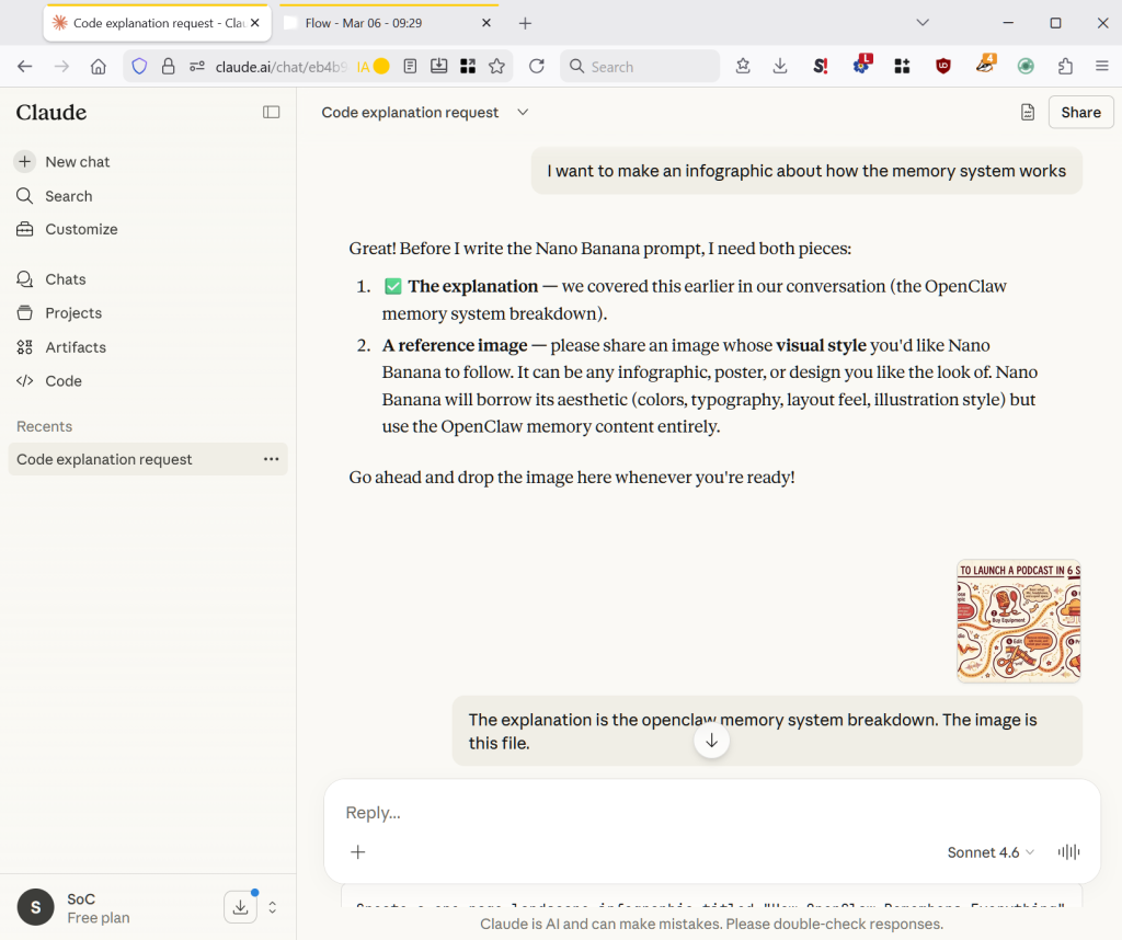 Claude demande les informations dont il a besoin quand il utilise une skill