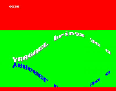 Temps par trame pris réellement par la version optimisée sur Amiga 1200